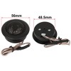 Unique Bargains Car Black Stereo Audio Loud Music Speaker Dome Tweeters 800W DC 12V 1Pair - 2 of 4