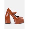Pablo Statement High Platform Heel Mary Jane Sandals Women - 2 of 4