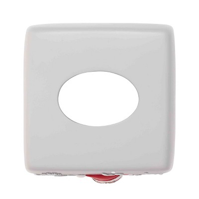 Ho Ho Ho Santa Resin Holiday Tissue Box Cover