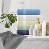 White Classic Luxury 100% Cotton Hand Towels Set of 6 - 16x30" - 4 of 4