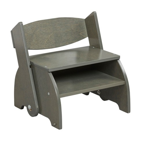 ECR4Kids Flip-Flop Step Stool and Chair, Kids Furniture - image 1 of 4