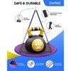 Mastgoal Sturdy & Comfortable 43 Inch Saucer Tree Swing Flying Indoor Outdoor Play Set Swing for Kids - 3 of 4