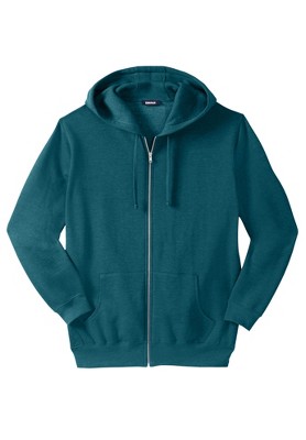 KingSize Men's Big & Tall Fleece Zip-Front Hoodie