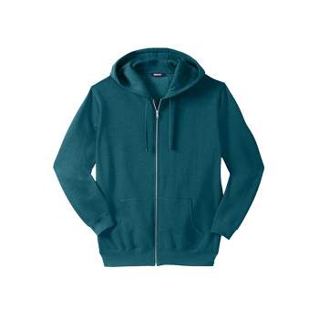 KingSize Men's Big & Tall Fleece Zip-Front Hoodie Fleece Jacket