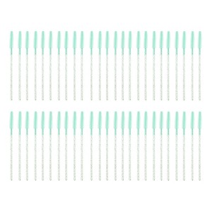 Unique Bargains Portable Silicone Eyelash Brush 50 Pcs - 1 of 4
