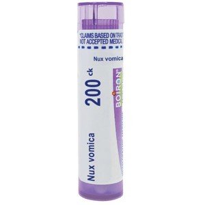 Nux Vomica 200CK by Boiron Homeopathic Single Medicine For Digestive  -  80 Pellet - 1 of 2