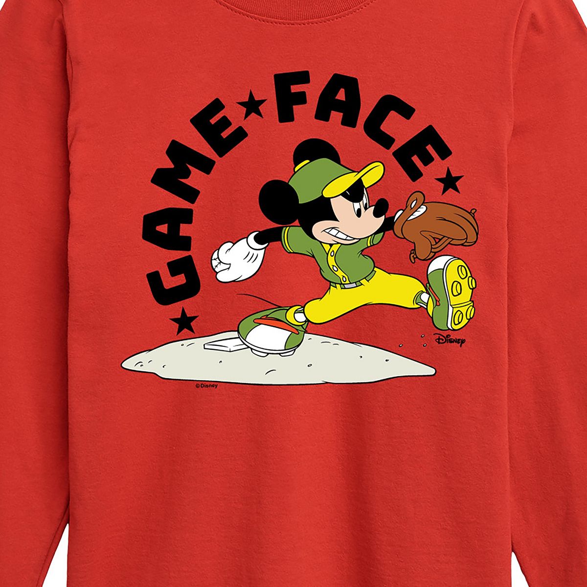 Boys' - Disney - Game Face Baseball Long Sleeve Graphic T-Shirt - thumbnail 7