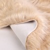 PiccoCasa Office Home Bedroom Faux Sheepskin Puffy Plush Area Soft Warm Floor Mat 1 Pc - image 4 of 4