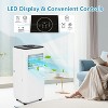 Portable Air Conditioner, 8000 BTU AC Unit for Rooms Up to 350 Sq.Ft with Remote Control and Digital Display - 3 of 4