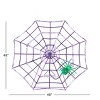 Mr. Halloween 4 ft. Outdoor Animated Spider Web - Purple Web - 3 of 4
