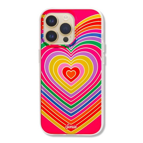 Sonix Apple Iphone 14 Pro Case With Magsafe - Rainbow Hearts : Target