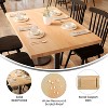Flash Furniture Bennett Solid Wood Indoor 1.5 Inch Thick Rectangular Tabletop - 4 of 4