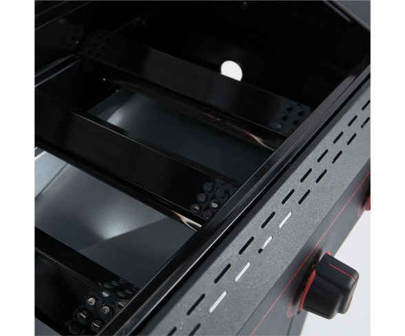Megamaster 3-Burner Gas Grill 720-0804 - Black