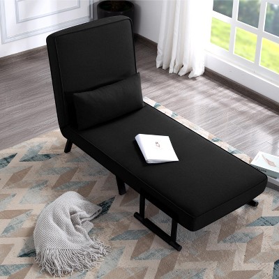MAYEERTY 26¡± Folding Arm Chair Lounge 4-in-1 Convertible Sofa Bed