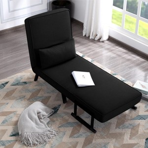 MAYEERTY 26¡± Folding Arm Chair Lounge 4-in-1 Convertible Sofa Bed - 1 of 4