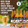 Syruvia Coffee Flavors Variety Pack: Irish Cream, Apple Crisp, French Vanilla, Chestunt Praline, Lavender & Salted Caramel 25.4 fl oz Syrup - 2 of 4