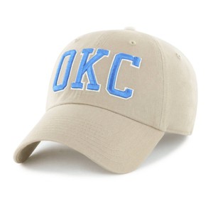 NBA Oklahoma City Thunder Khaki Clique Baseball Hat - 1 of 3