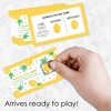 Big Dot of Happiness Tropical Pineapple - Summer Party Game Scratch Off Cards - 22 Count - 2 of 4