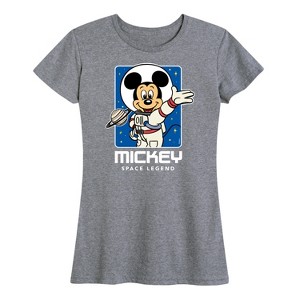 Women's - Disney - Retro Mickey Portrait Short Sleeve Graphic T-Shirt - 1 of 4