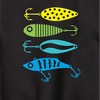 Boys' - Instant Message - Fishing Lures Graphic Long Sleeve Fleece Sweatshirt - 2 of 4