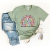 Simply Sage Market First Day Kindergarten Rainbow Short Sleeve Tee - 2 of 4