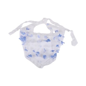 Unique Bargains Butterfly French Lace Triangle Bandana 1 Pc - 1 of 4