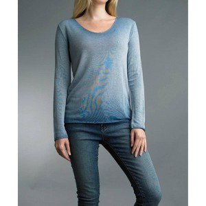 Women's Long Sleeve Basic Top - TEMPO PARIS - 1 of 2