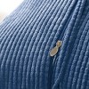 REGALWOVEN Corduroy Classical Modern Soft Solid Pillow Covers for Couch Sofa Home Bedroom 18 x 18 Inch 2 Pcs - 3 of 4