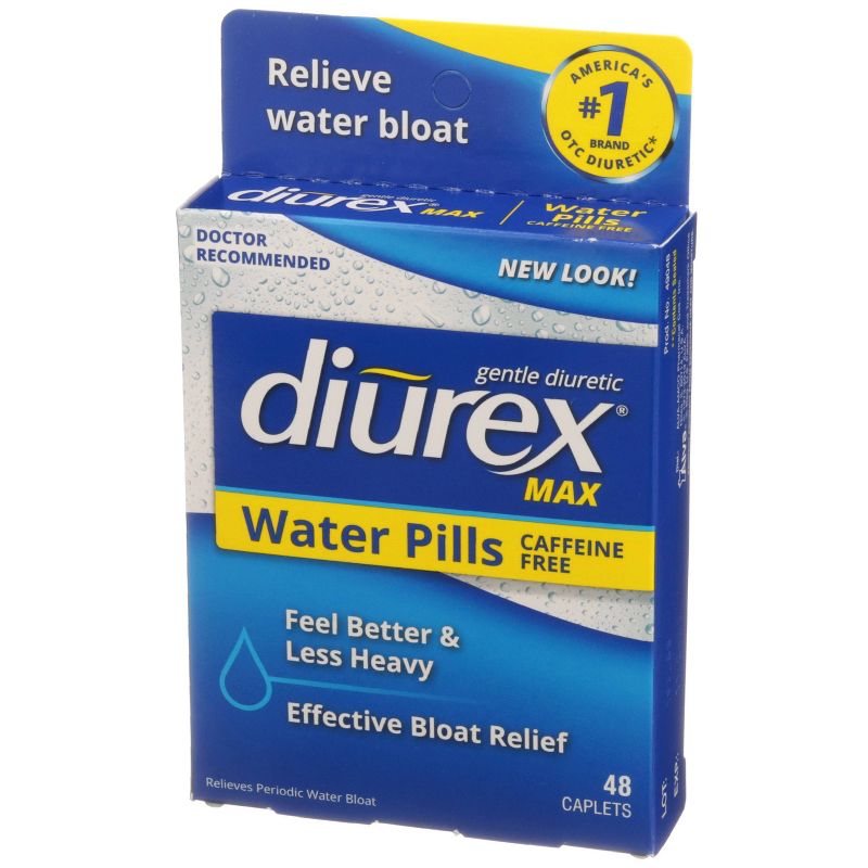 Diurex Max Diuretic Water Pills - 48ct, 4 of 7