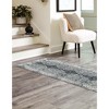 Unique Loom Kamala Washable Collection Area Rug - Chevron - 3 of 4