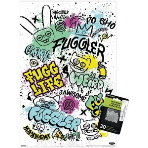 Trends International Fuggler - Mayhem Graffiti Unframed Wall Poster Prints - 1 of 4