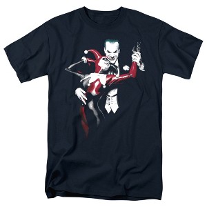 Men's Batman Harley And Joker T-Shirt - 1 of 4