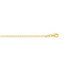 Classic Gold 14K Yellow Gold 1.23mm Diamond-Cut Rolo Chain - Available Sizes: 16 , 18 , 20 Inches - 2 of 3