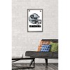 Trends International NFL Las Vegas Raiders - Drip Helmet 20 Framed Wall Poster Prints - image 2 of 4