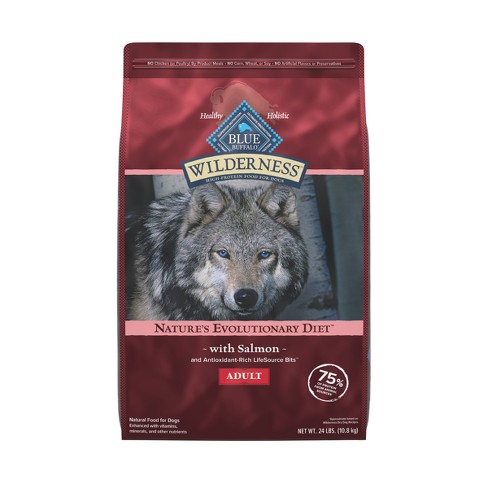 Blue Buffalo Wilderness High Protein Natural Adult Dry Dog Food Plus ...