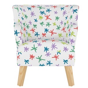 Kids Modern Chair Cross Chalk - Pillowfort