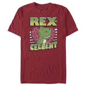 Men's Toy Story Valentine Rex-Cellent T-Shirt - 1 of 4