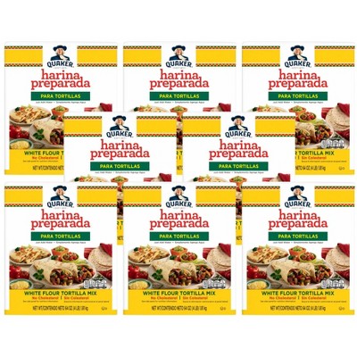 Quaker White Flour Tortilla Mix - Case of 8/4 lb