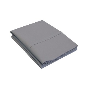 300 Thread Count Cotton Percale 2 Piece Pillowcase Set by Blue Nile Mills - 1 of 4