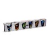 Silver Buffalo Star Wars Original Trilogy 1.5-Ounce Mini Shot Glasses | Set of 6 - image 2 of 4