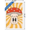 Trends International Smile Face - Mushroom Framed Wall Poster Prints - 3 of 4