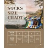 JAMES FIALLO Adult 3 Pairs Wool Blend Earthy Elegance Colorful Stripes Cushioned Dress Crew Socks - 3 of 4