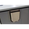 LunaLulinlk Brown Mini Trash Can Kitchen Trash Can - 3 of 4