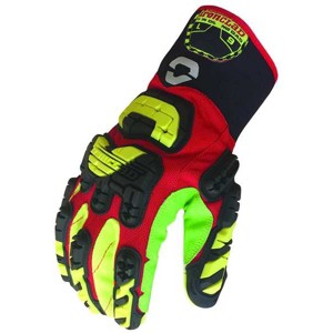 Ironclad  Impact Gloves,2XL Size,Gauntlet,Red,PR INDI-CCP-06-XXL - 1 of 1