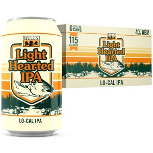 Bell's Light Hearted IPA Beer - 6pk/12 fl oz Cans - 1 of 4