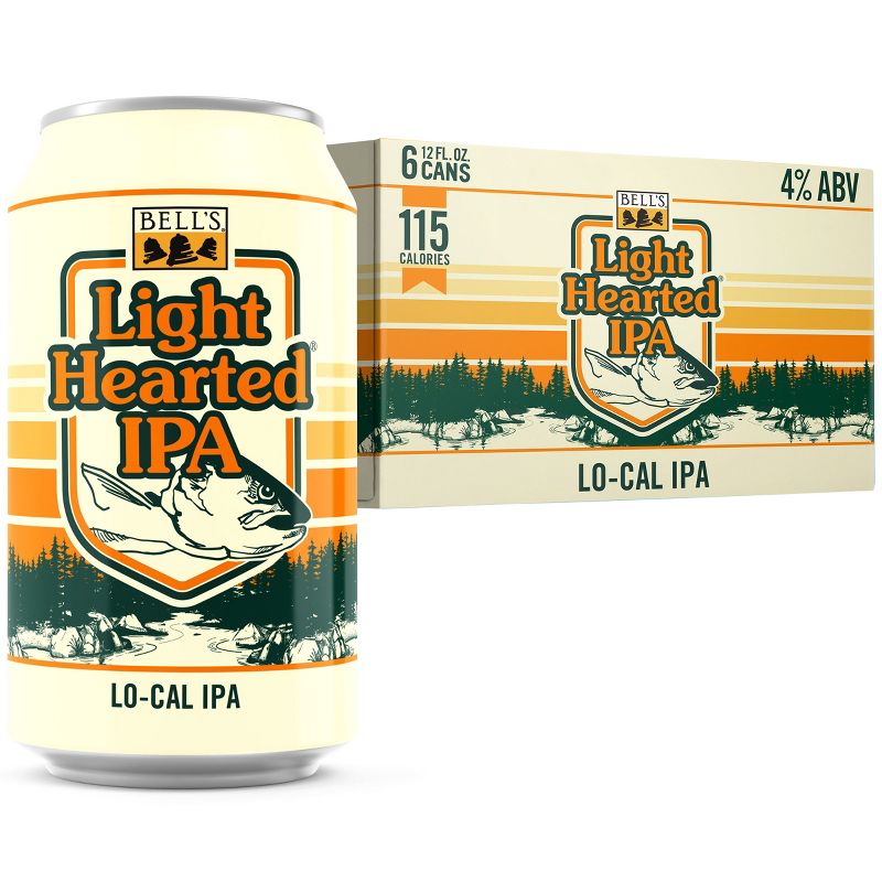 Bell&#39;s Light Hearted IPA Beer - 6pk/12 fl oz Cans, 1 of 10