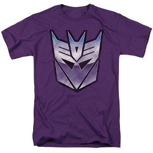 Transformers Vintage Decepticon Logo Adult T-Shirt - 1 of 4