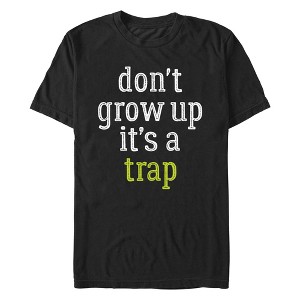 Men's Lost Gods Don't Grow Up It's a Trap T-Shirt - 1 of 4