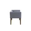 NicBex 49.5" Welborn Ottoman Bench with Nailhead Trim,Polyester Upholstered End of Bed Bench,Accent Bench for Bedroom & Living Room,Bedroom Furniture - 3 of 4