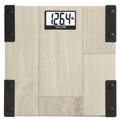 Digital Scale with Modern Farmhouse Design Natural - Taylor